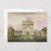 皇帝の灰のパリへの返還 ポストカード (正面/裏面)