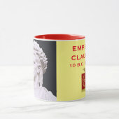皇帝のClaudiusのコーヒー・マグ マグカップ (中央)