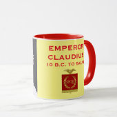 皇帝のClaudiusのコーヒー・マグ マグカップ (正面右)
