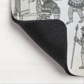 皇帝のCuauhtemocの最後のアステカな降伏 マウスパッド (コーナー)