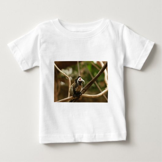 皇帝のTamarin ベビーTシャツ (正面)