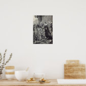 皇帝を投資する王フランスの妃 ポスター (キッチン)