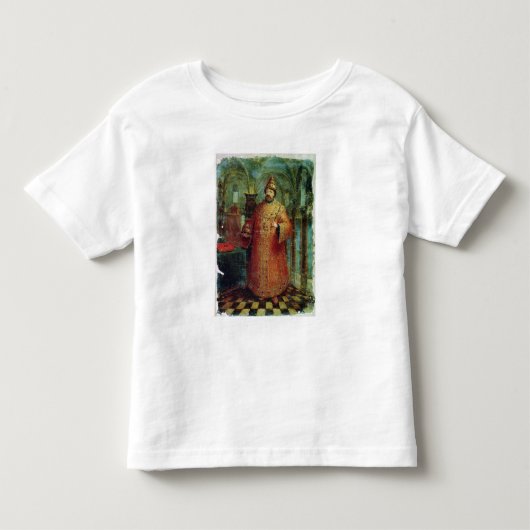 皇帝イヴァンAlexeevich V トドラーTシャツ (正面)
