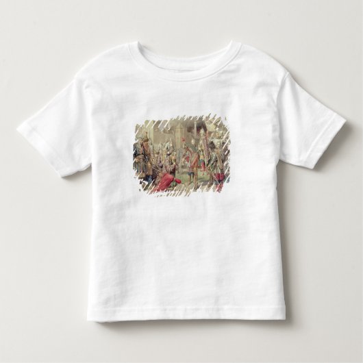 皇帝イヴァンIV Vasilyevichひどいの トドラーTシャツ (正面)