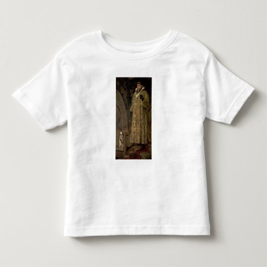 皇帝イヴァンIV Vasilyevich 「ひどい」1897年 トドラーTシャツ (正面)