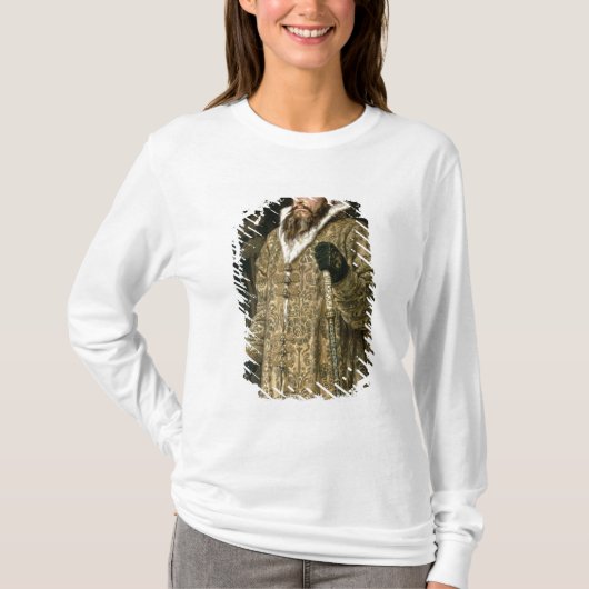皇帝イヴァンIV Vasilyevich 「ひどい」1897年 Tシャツ (正面)