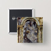 皇帝カール大帝の神社 缶バッジ (正面&裏面)