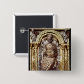 皇帝カール大帝の神社 缶バッジ (正面&裏面)