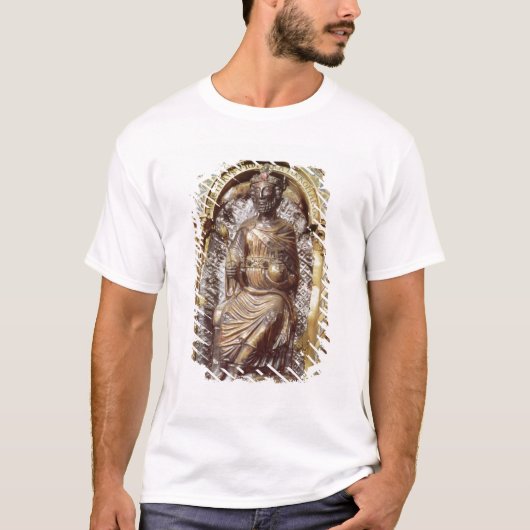 皇帝カール大帝の神社 Tシャツ (正面)
