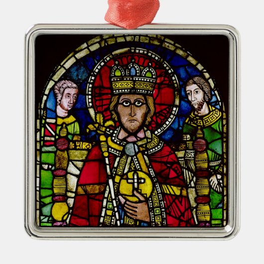 皇帝カール大帝 メタルオーナメント (正面)