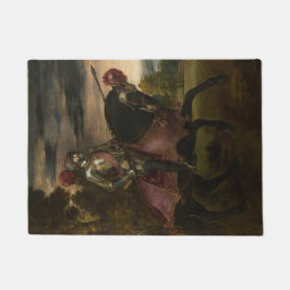 皇帝チャールズ5世の騎馬（Tititian著） ドアマット