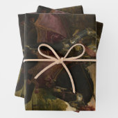 皇帝チャールズ5世の騎馬（Tititian著） ラッピングペーパーシート (インサイチュ)