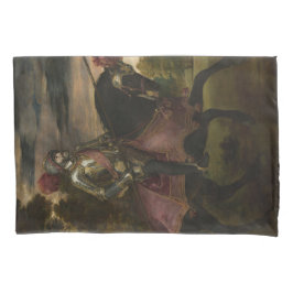 皇帝チャールズ5世の騎馬（Tititian著） 枕カバー