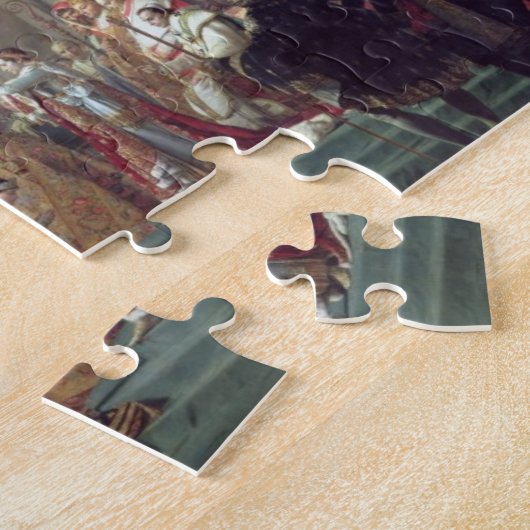 皇帝ナポレオンの神聖化 ジグソーパズル (側面)