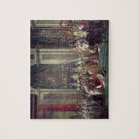 皇帝ナポレオンの神聖化 ジグソーパズル (縦)