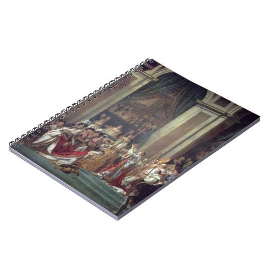 皇帝ナポレオンの神聖化 ノートブック (左側)