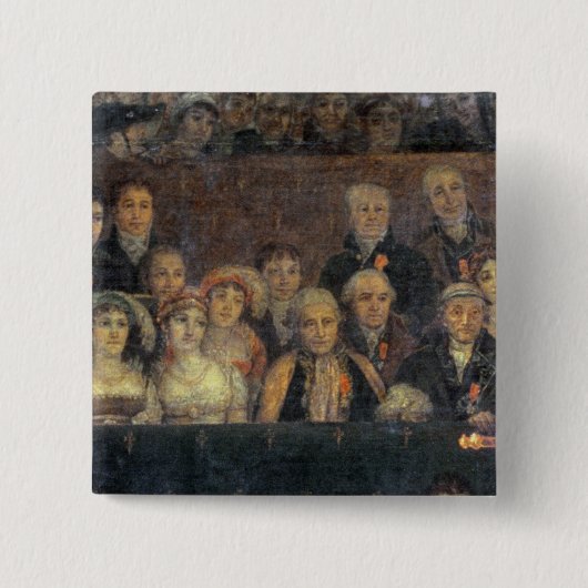 皇帝ナポレオンの神聖化 缶バッジ (正面)