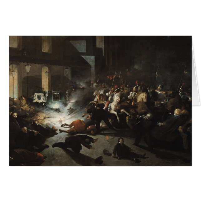 皇帝ナポレオンの試みられた暗殺 (正面横)