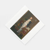 皇帝ナポレオン・ボナパルトat the Tuileries スタンダードランチョンナプキン (角)