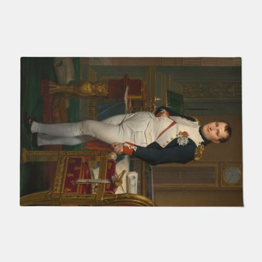 皇帝ナポレオン・ボナパルトat the Tuileries ドアマット (正面)