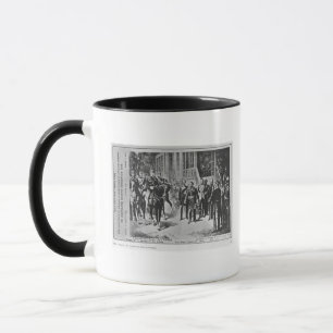 皇帝ナポレオンIIIおよびKaiserウィルヘルムI マグカップ