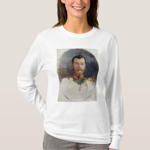 皇帝ニコラスのポートレートのためにII 1898年を調査して下さい Tシャツ