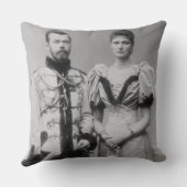 皇帝ニコラスのポートレートの写真II (1868-1918年 クッション (裏面)