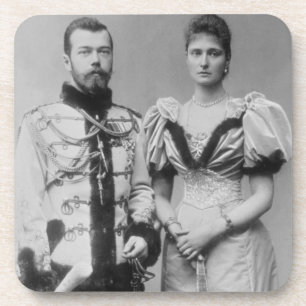 皇帝ニコラスのポートレートの写真II (1868-1918年 コースター
