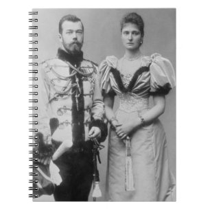 皇帝ニコラスのポートレートの写真II (1868-1918年 ノートブック