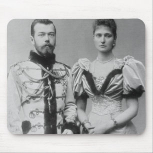 皇帝ニコラスのポートレートの写真II (1868-1918年 マウスパッド