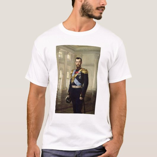 皇帝ニコラスのポートレートII 1900年 Tシャツ (正面)