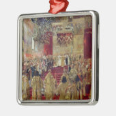 皇帝ニコラスの即位のための勉強II メタルオーナメント (左)