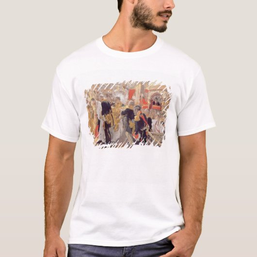 皇帝ニコラスの戴冠II Tシャツ (正面)