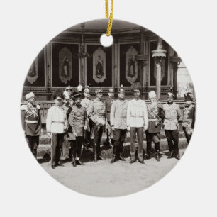 皇帝ニコラスgardeに立つII (1868-1918年) セラミックオーナメント