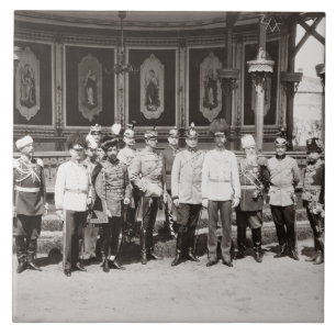 皇帝ニコラスgardeに立つII (1868-1918年) タイル
