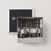 皇帝ニコラスgardeに立つII (1868-1918年) 缶バッジ (正面&裏面)