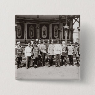 皇帝ニコラスgardeに立つII (1868-1918年) 缶バッジ