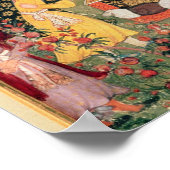 皇帝バブはウズベキスタンの使節を迎える ポスター (角)