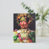 皇帝ルドルフ2世をヴェルトゥンヌスと呼ぶ ポストカード (スタンド正面)