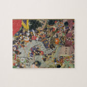 皇帝Akbar (r.1556-1605)はSでSaimalを撃ちます ジグソーパズル (横)