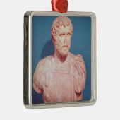 皇帝Antoninus Piusのバスト メタルオーナメント (右)
