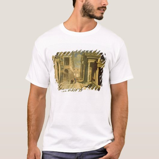 皇帝AugustusおよびSibyl 1535年 Tシャツ (正面)