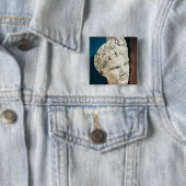 皇帝Augustusの頭部27-17紀元前に 缶バッジ (インサイチュ)