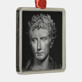 皇帝Augustusの頭部 メタルオーナメント (右)