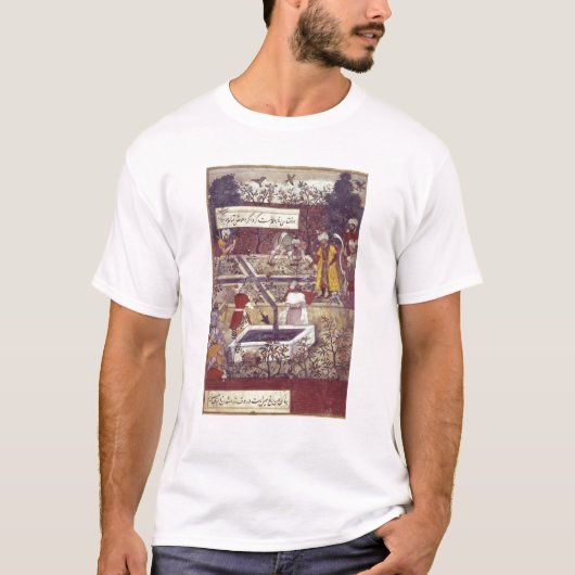 皇帝Baburおよび彼の建築家の計画 Tシャツ (正面)