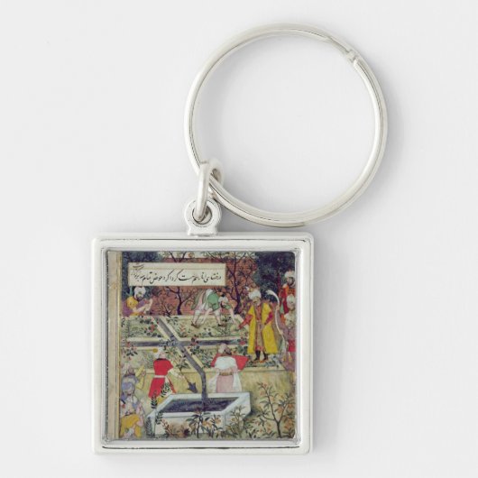 皇帝Babur キーホルダー (正面)