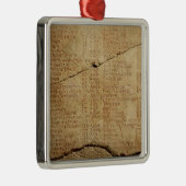 皇帝Diocletianの法令 メタルオーナメント (右)