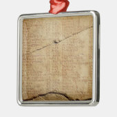 皇帝Diocletianの法令 メタルオーナメント (左)