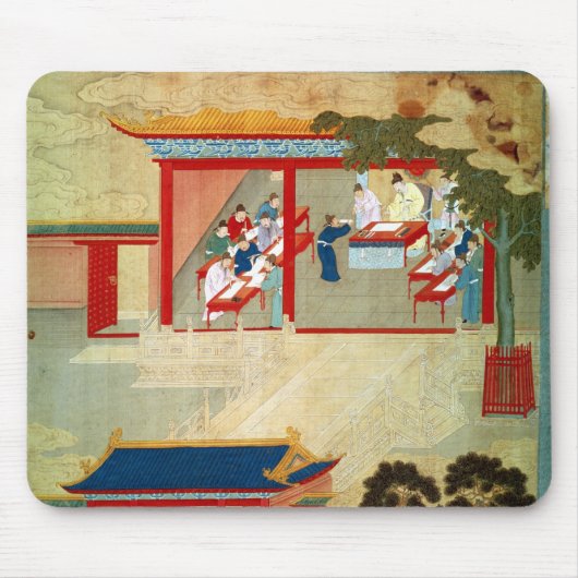 皇帝Jen Tsungの下の行政事務の検査 マウスパッド (正面)