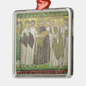 皇帝Justinian I メタルオーナメント (左)